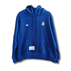 Real Madrid Blue Hoodie - front view