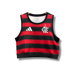 Flamengo Women 25/26 Crop Top - Home - front view