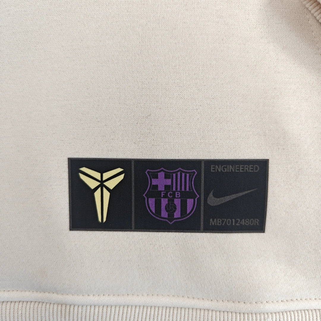 Barcelona x Kobe Cream Hoodie - back view