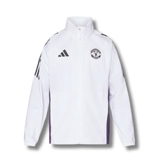 Manchester United White Windbreaker - front view