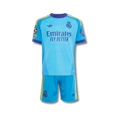 Real Madrid Goalkeeper 26/27 Blue - Kids - front view