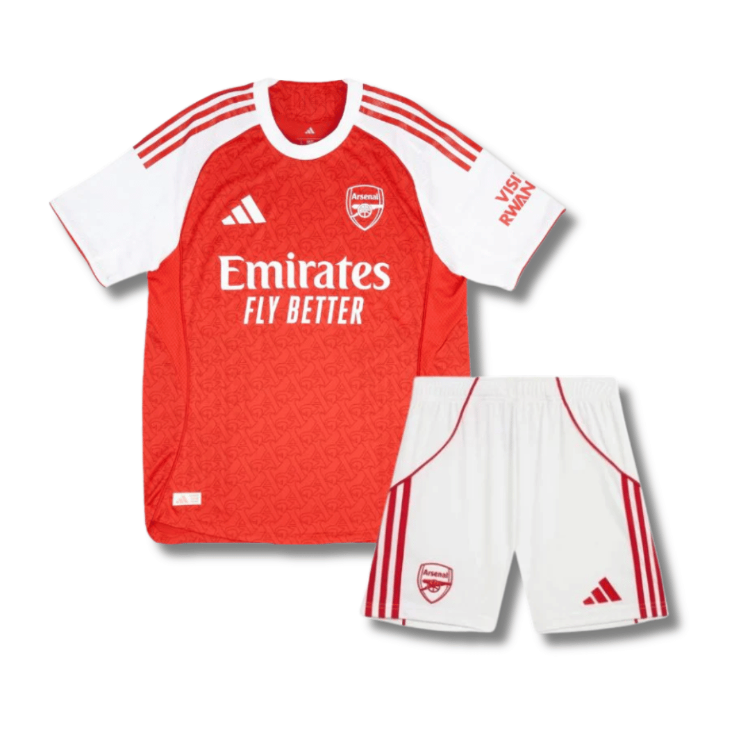 Arsenal Home 2025/26 - Kids - front view