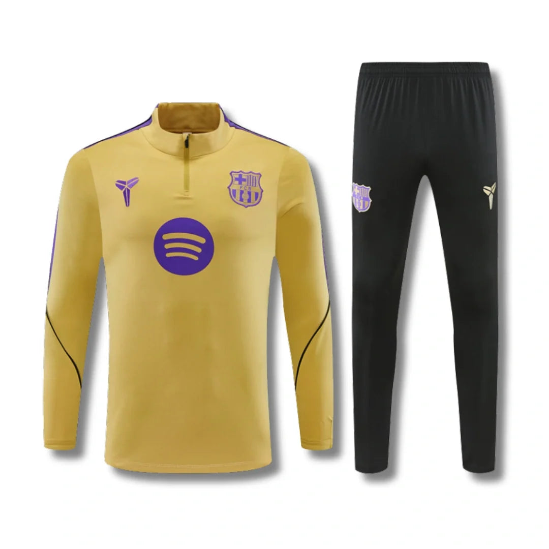 Barcelona Mustard Tracksuit 26/27 - front view