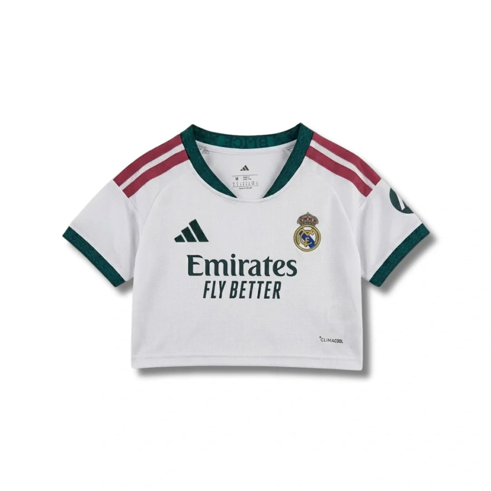 Real Madrid Women 26/27 Crop Top - Home