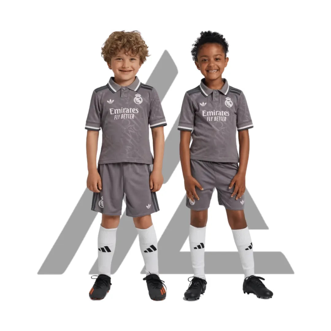 Real Madrid Third 24/25 - Kids - back view