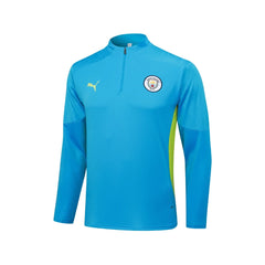 Manchester City Blue Tracksuit - back view