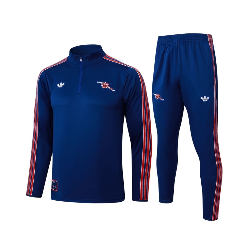 Arsenal 25/26 Kids Tracksuit - Quarter Zip