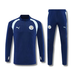 Manchester City Blue Tracksuit 26/27 - front view