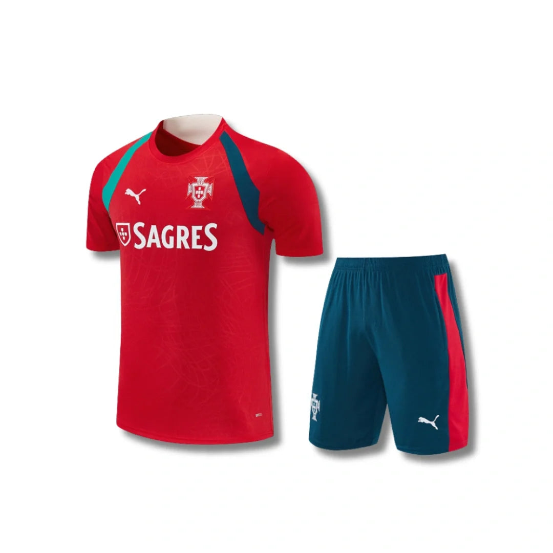 Portugal 26/27 Red Training Set - front view