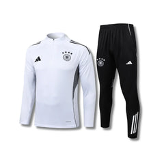 Germany White Tracksuit - front view