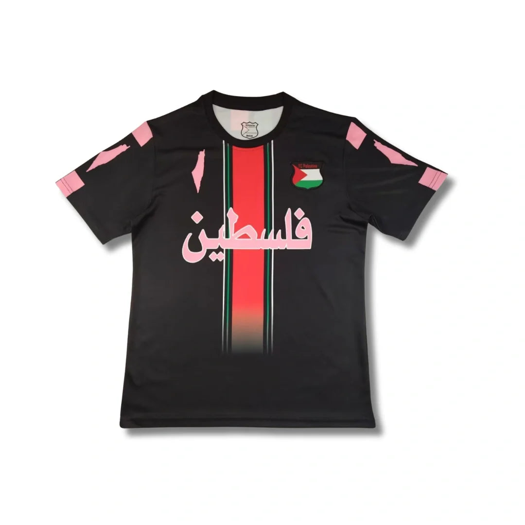 Palestine Black/Pink - Exclusive (Arabic) - front view