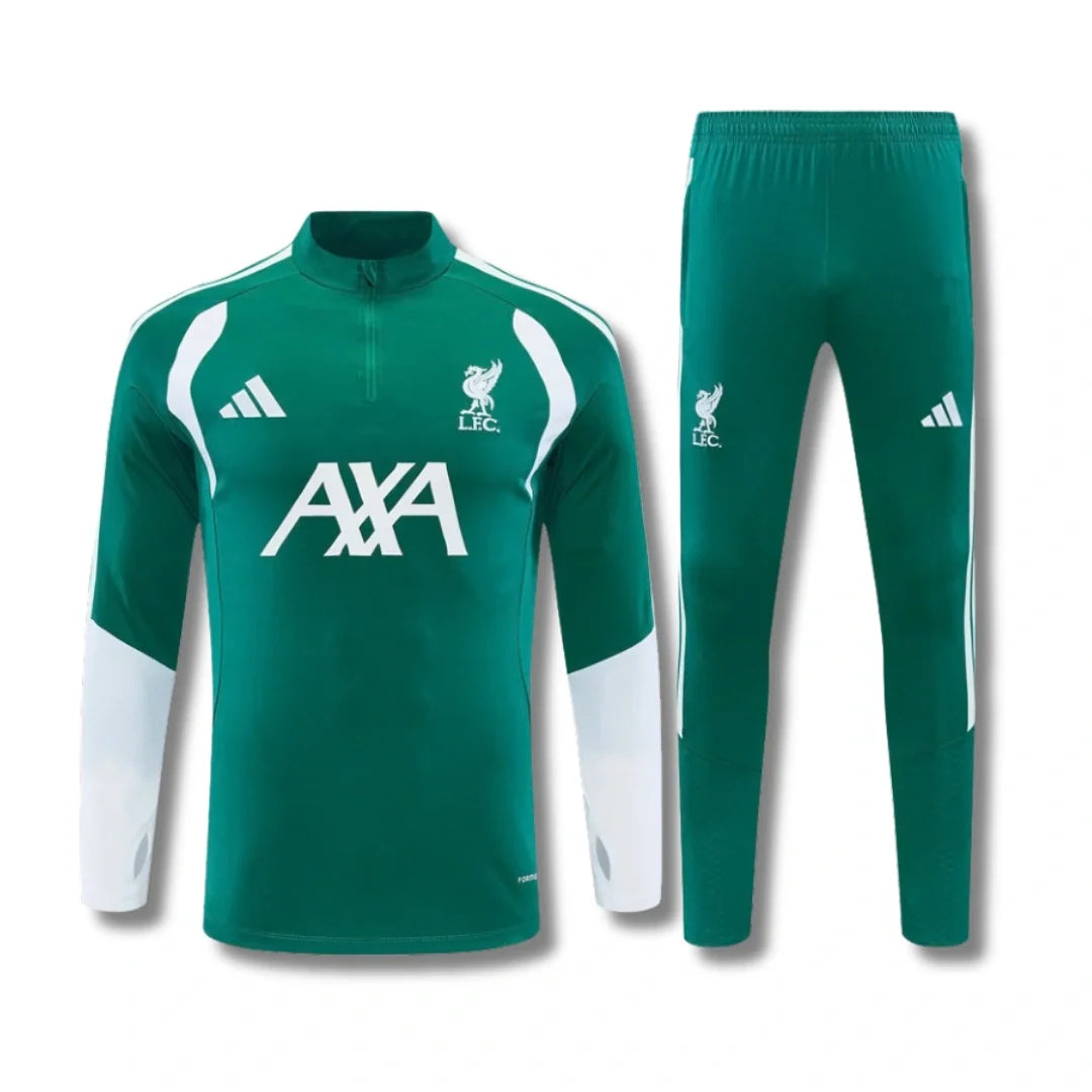 Liverpool Green Tracksuit 26/27 - front view