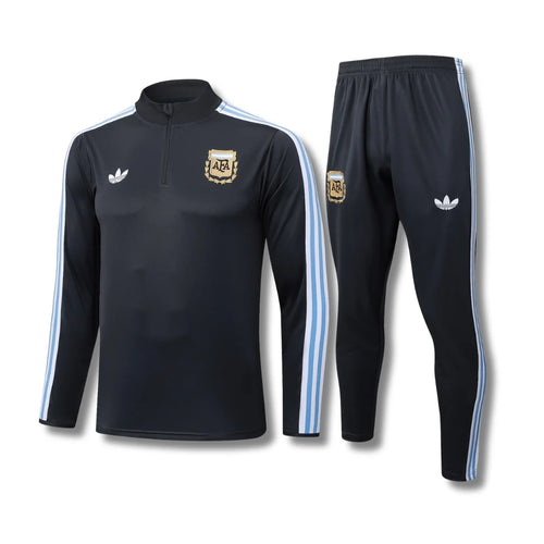 Argentina Black/Blue Tracksuit - image 1