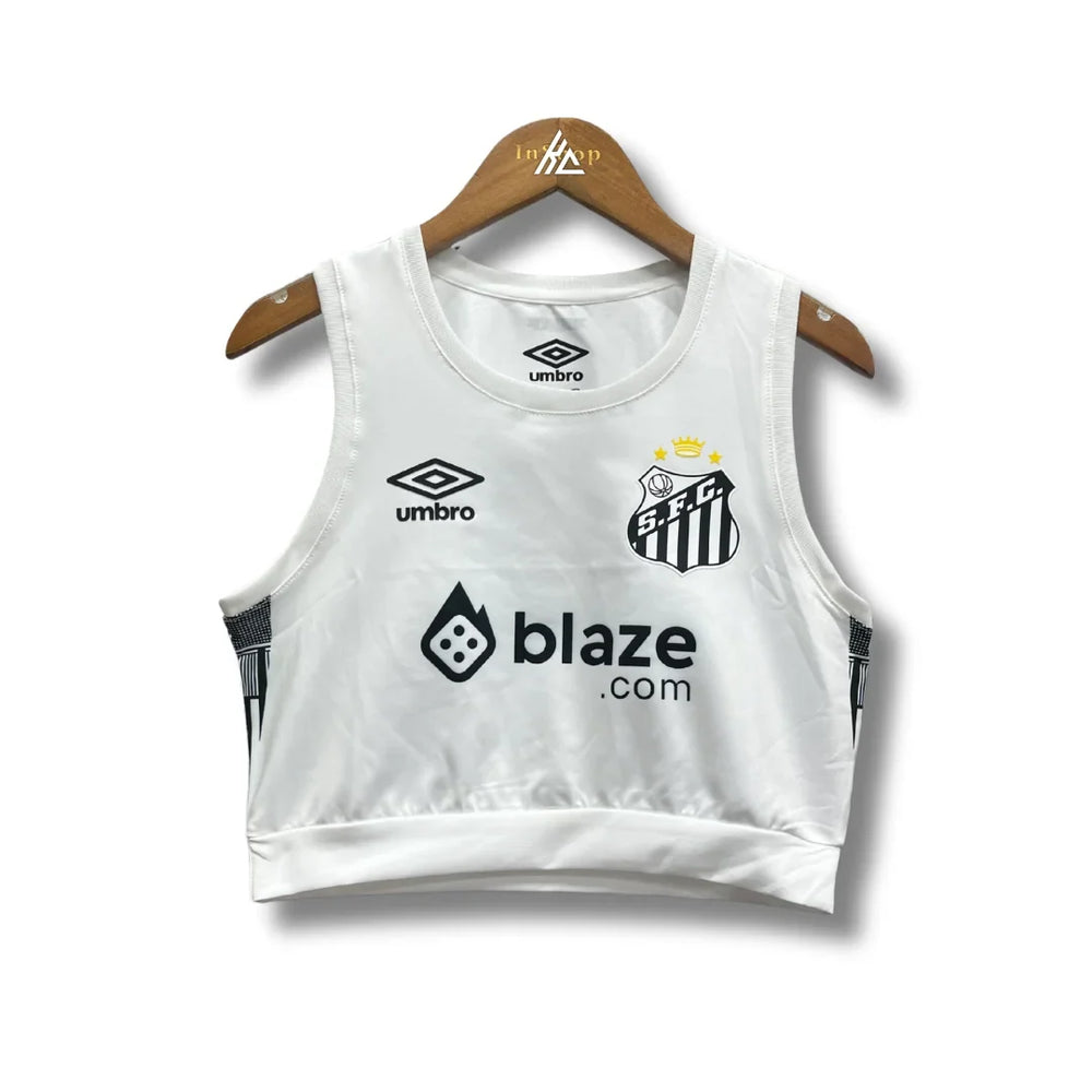 Santos FC Women 25/26 Crop Top - Home