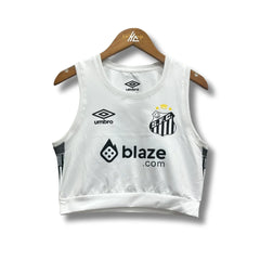 Santos FC Women 25/26 Crop Top - Home - front view