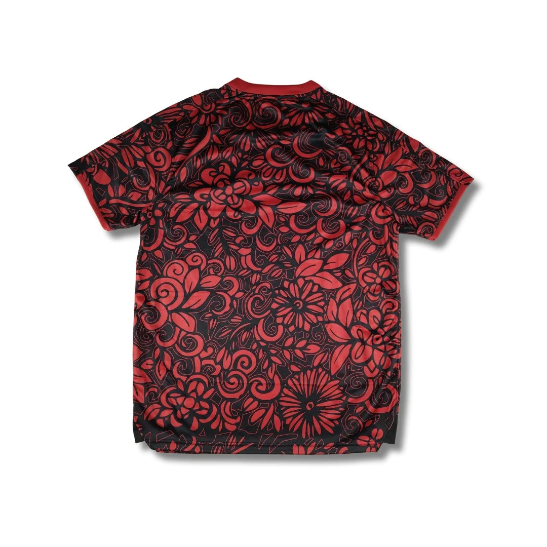 Palestine Red Floral - Exclusive (English) - back view
