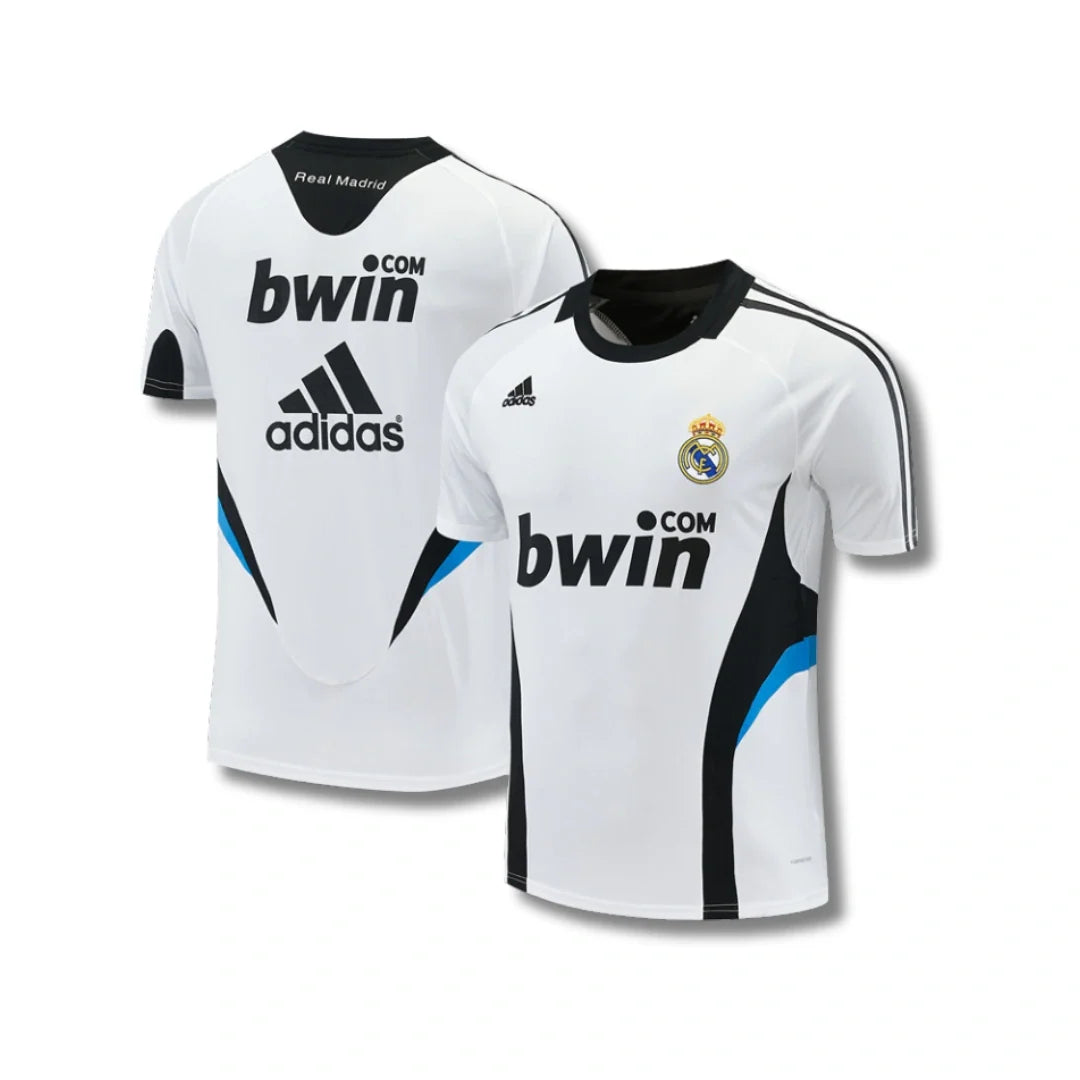 Real Madrid Retro 08/09 White Training - front view
