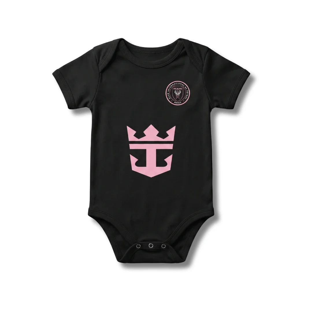 Inter Miami Black 2026 - Baby Bodysuit - front view