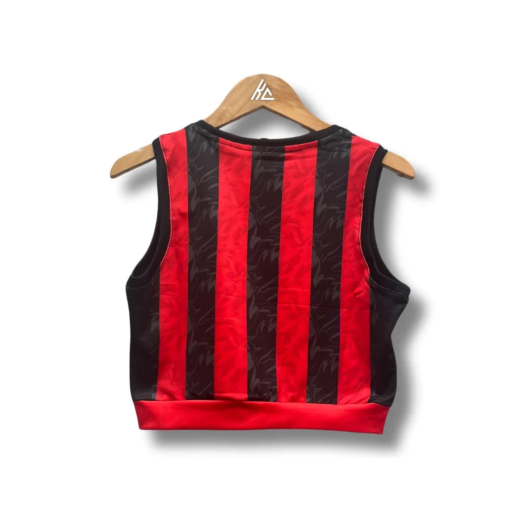 AC Milan Women 25/26 Crop Top - Home - back view
