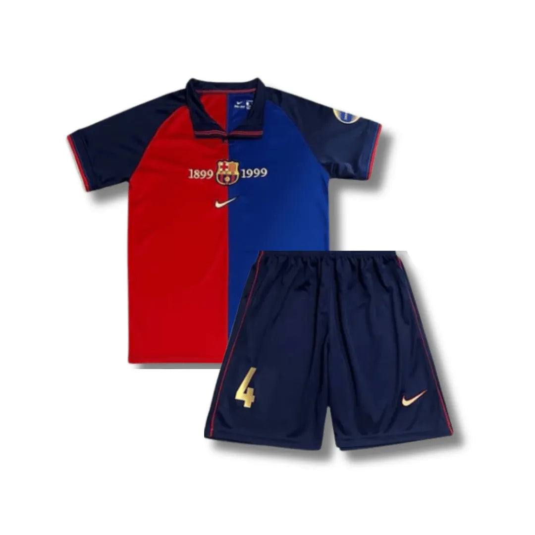 FC Barcelona Home 1999 - Kids - front view