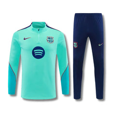 Barcelona Cyan Tracksuit 26/27 - front view