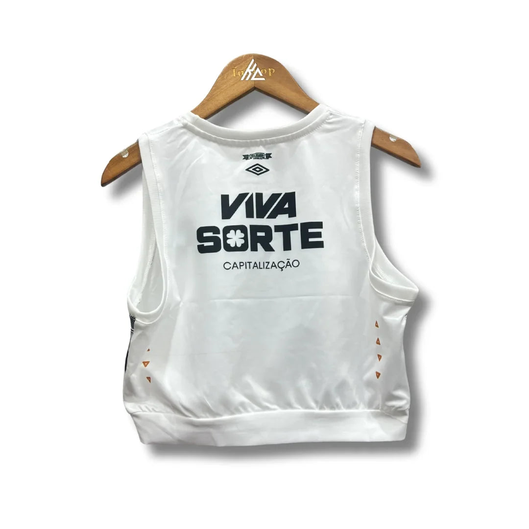 Santos FC Women 25/26 Crop Top - Home - back view