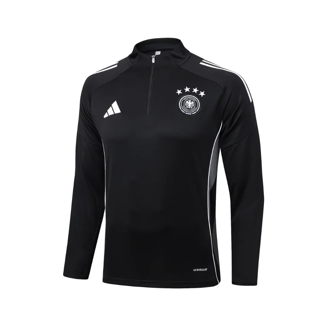 Germany Black Tracksuit - back view