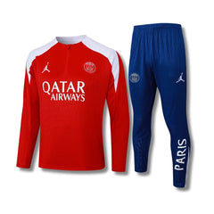 PSG Red/Navy Tracksuit - front view