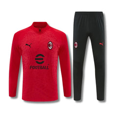 AC Milan Red Tracksuit 26/27 - front view