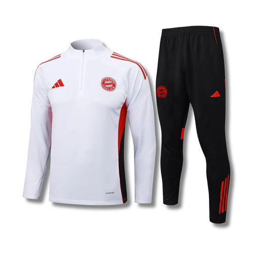 Bayern White/Red Tracksuit - image 1