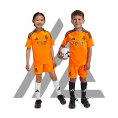Real Madrid Away 24/25 - Kids - back view