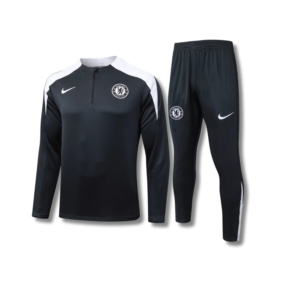 Chelsea Black Tracksuit
