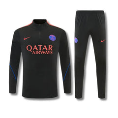 PSG Black Tracksuit 26/27 - front view