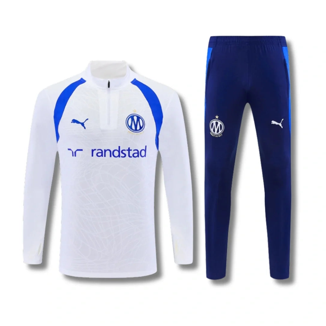 Marseille White Tracksuit 26/27 - front view