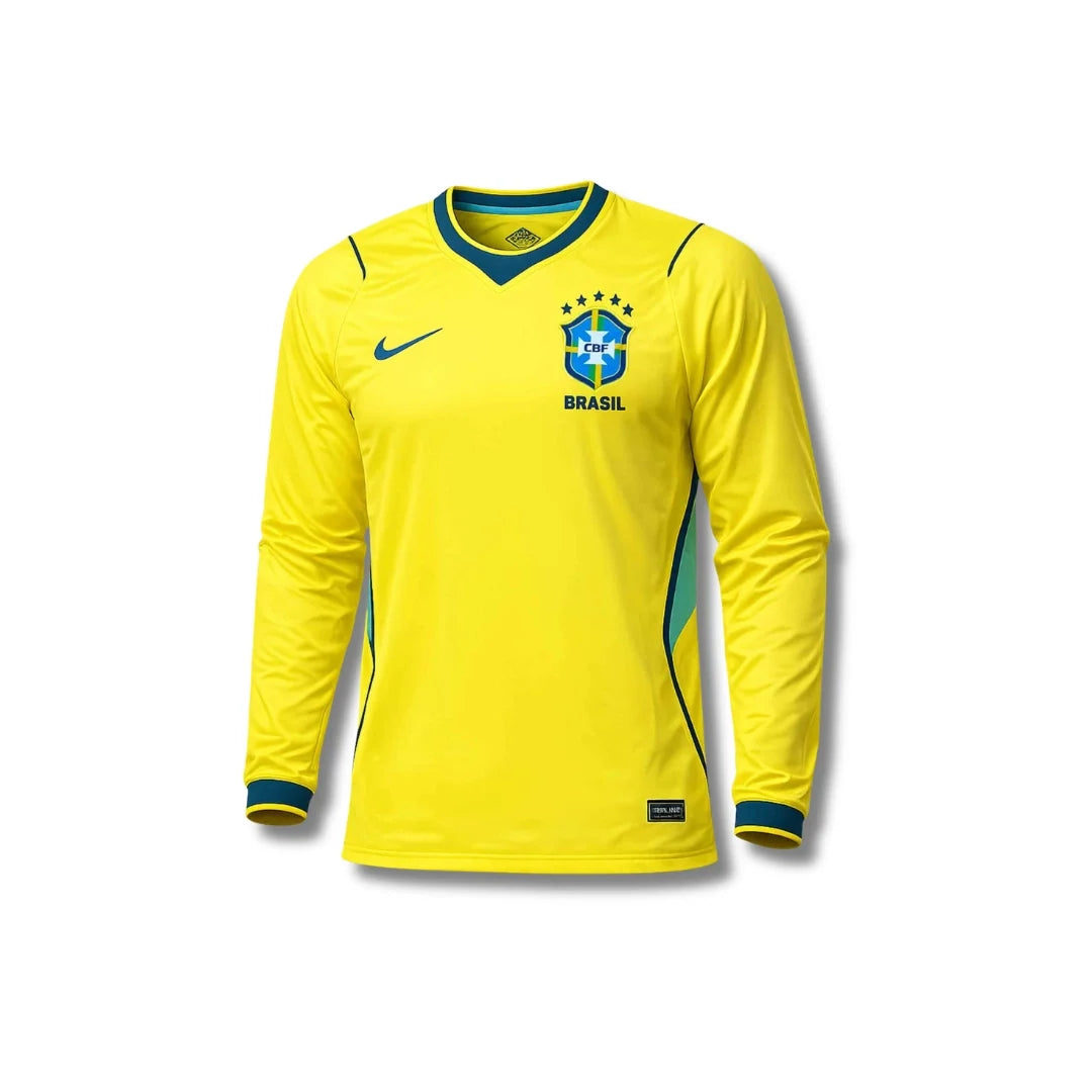 Brazil WC 2026 Long Sleeve - Home - front view