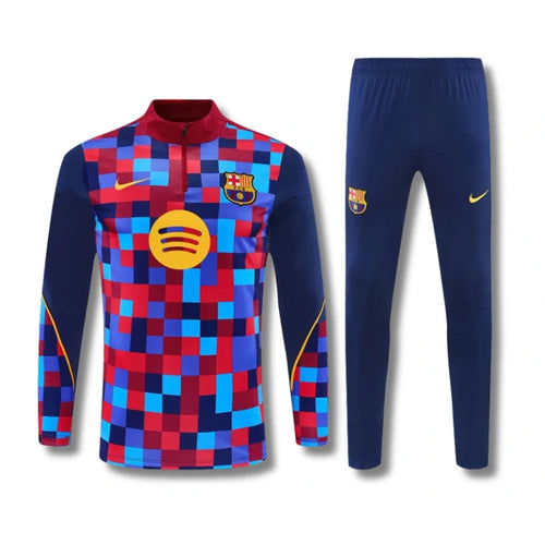 Barcelona Checkered Tracksuit 26/27 - image 1