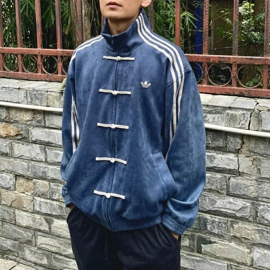 Navy CNY Jacket - back view