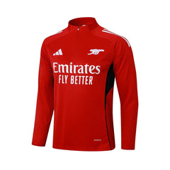 Arsenal Red/Black Tracksuit - back view