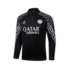 PSG x Jordan Wings Black Tracksuit - back view