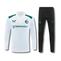 Feyenoord White Tracksuit 26/27 - front view