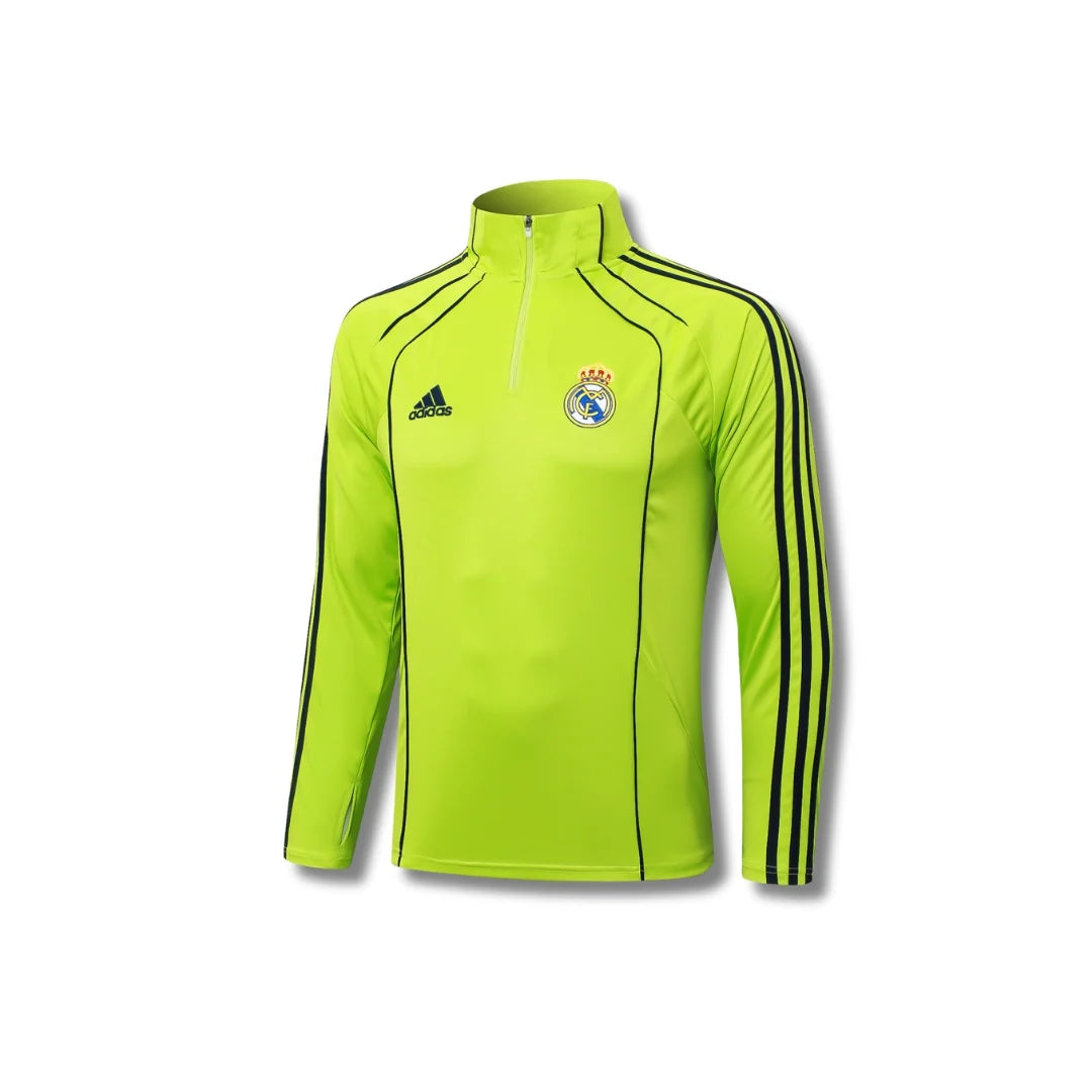 Real Madrid Yellow/Black Tracksuit - back view