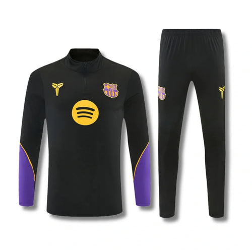 Barcelona Black Tracksuit 26/27 - image 1