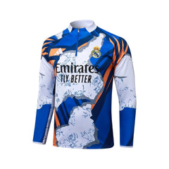 Real Madrid Special Blue/White Tracksuit - back view