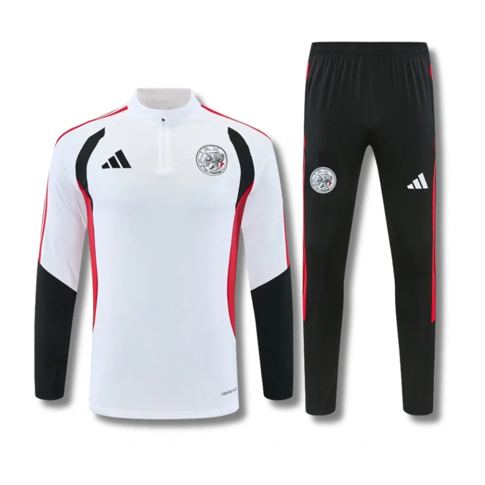 Ajax White Tracksuit 26/27