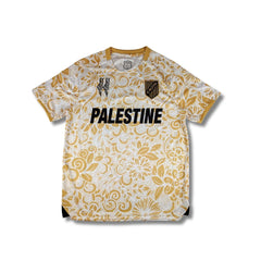 Palestine White Floral - Exclusive (English) - front view