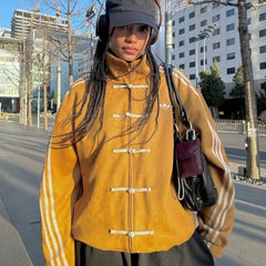 Mustard CNY Jacket - front view