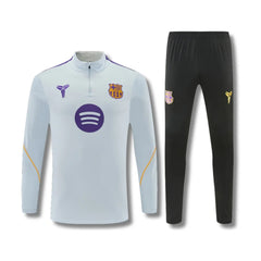 Barcelona Grey Tracksuit 26/27 - front view