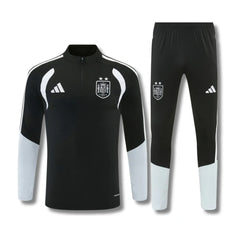 Spain Black Tracksuit 26/27 - front view