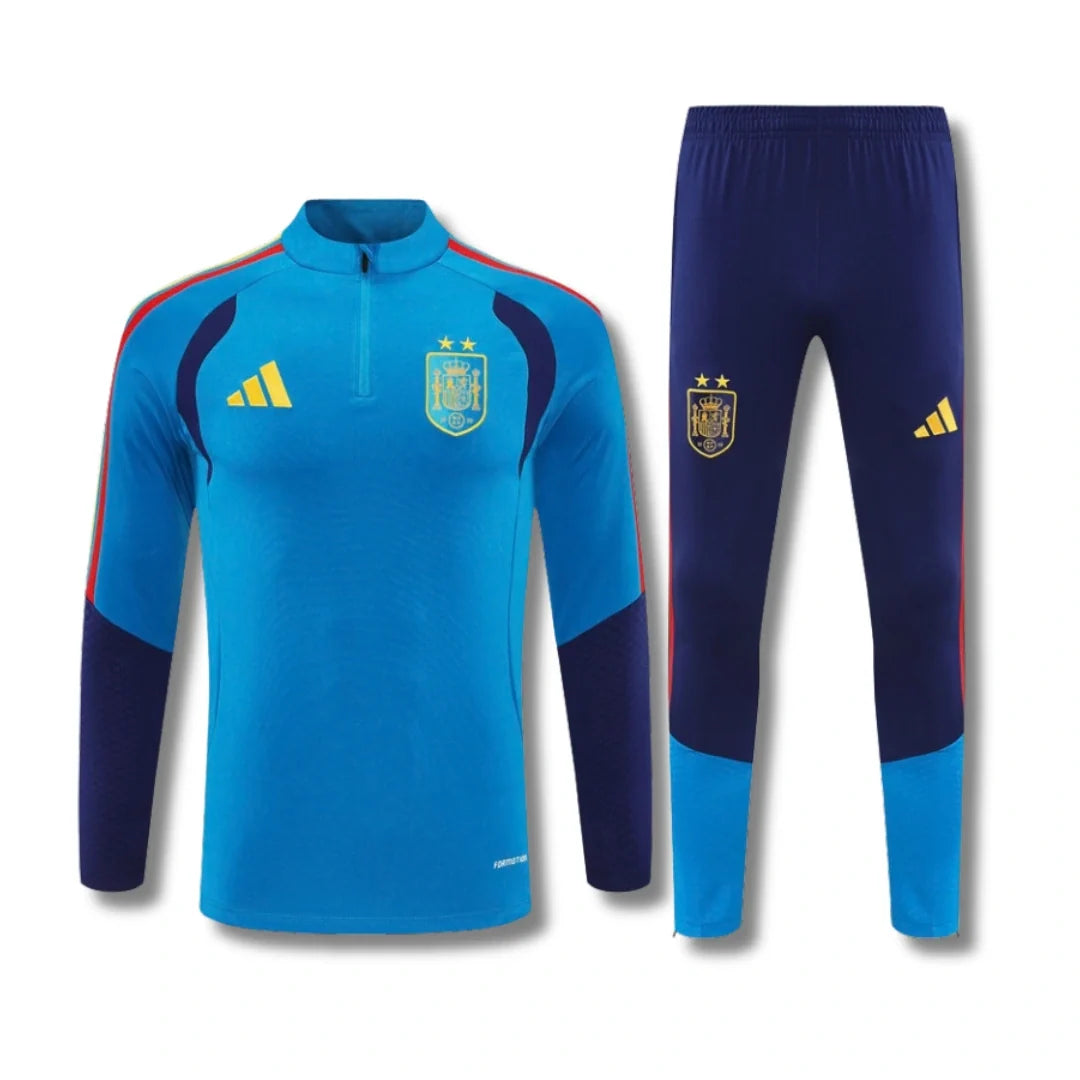 Spain Blue Tracksuit 26/27 - front view