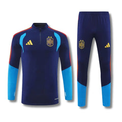 Spain Navy Tracksuit 26/27 - front view